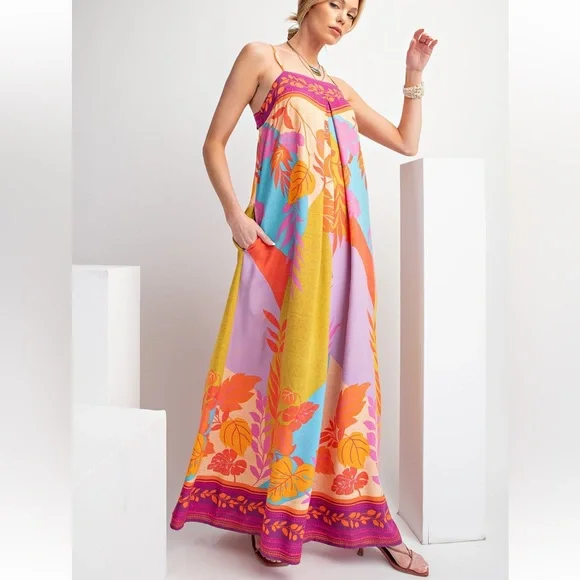 Challis maxi dress online